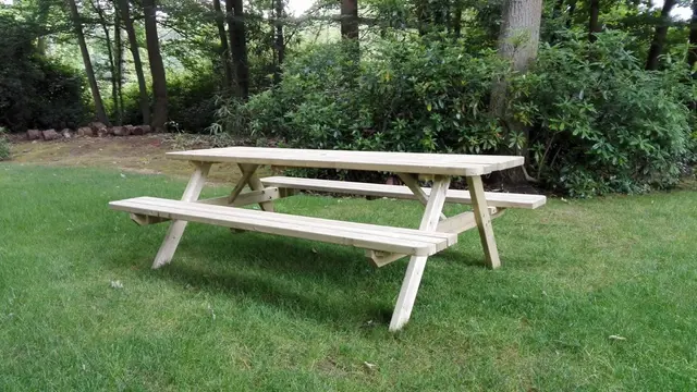 Set van 6 KING® picknicktafels 240 cm – foto 3