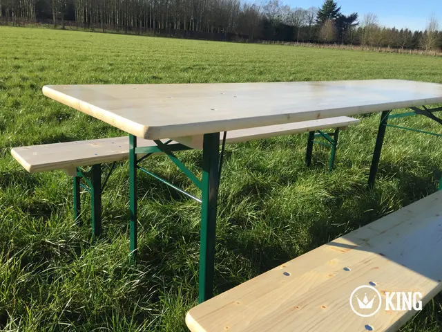 KING® biertafelset 220 × 60 cm – foto 2