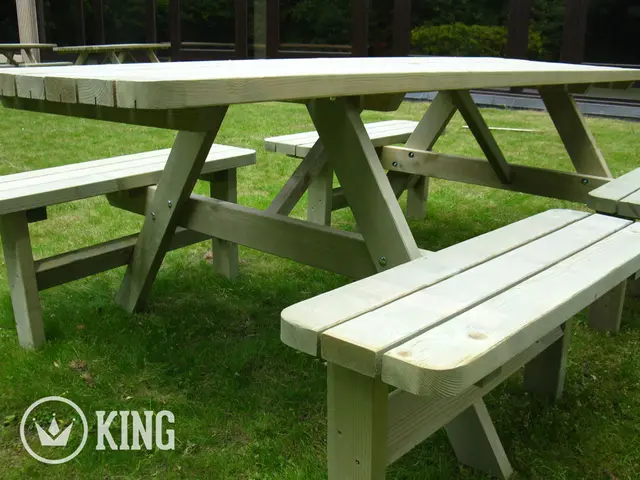KING® Family Comfort picknicktafel 240 cm – foto 2
