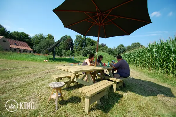 KING® Family Comfort picknicktafel 240 cm – foto 3