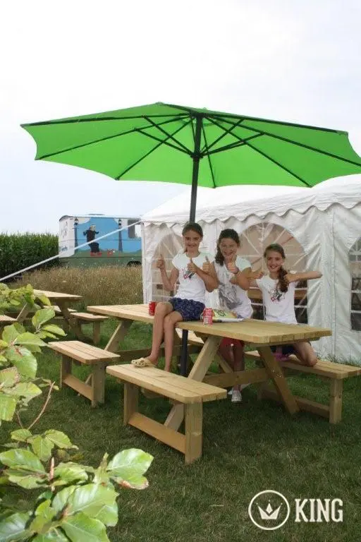 KING® Family Comfort picknicktafel 240 cm – foto 4