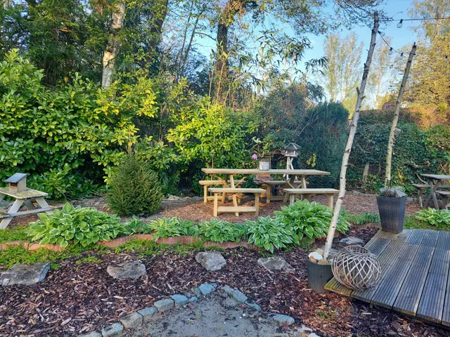 KING® Family Comfort picknicktafel met 4 rugleuningen – foto 6