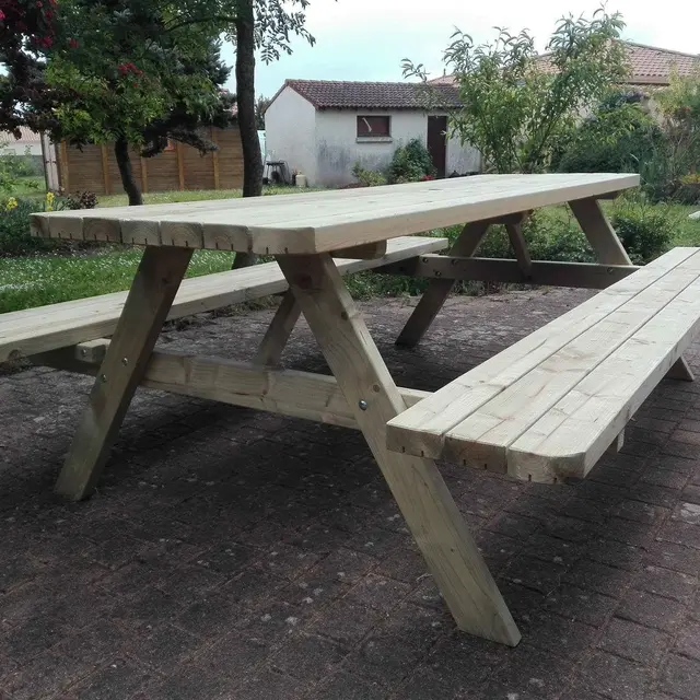 ROYAL KING® picknicktafel 200 cm – foto 4