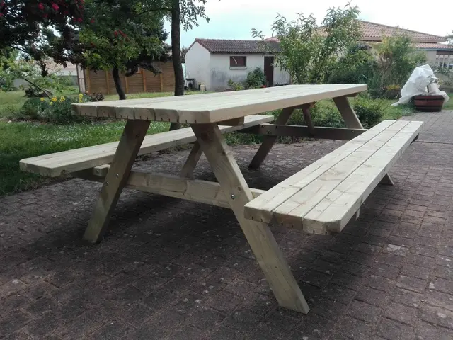 ROYAL KING® picknicktafel 240 cm – foto 2